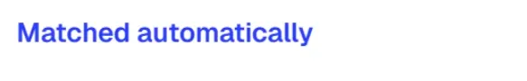 “Matched automatically” — to VL-2048 in 4 seconds.