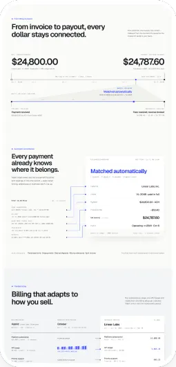 Valen on a phone: “From invoice to payout, every dollar stays connected.”